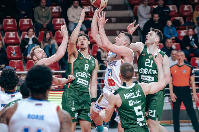 Igokea Cedevita Olimpija | Cedevita Olimpija je po izpadu iz Evrope doživela še eno razočaranje. | Foto Igokea m:tel/Marija Vuruna
