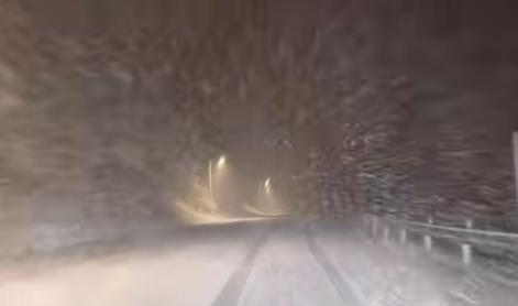 Reka in hrvaška Istra pod vodo, snežna nevihta v Avstriji #video