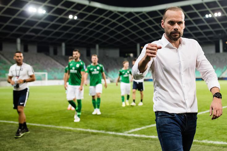 Skender je vodil dve tekmi Olimpije in osvojil maksimalnih šest točk brez prejetega zadetka. | Foto: Grega Valančič/Sportida