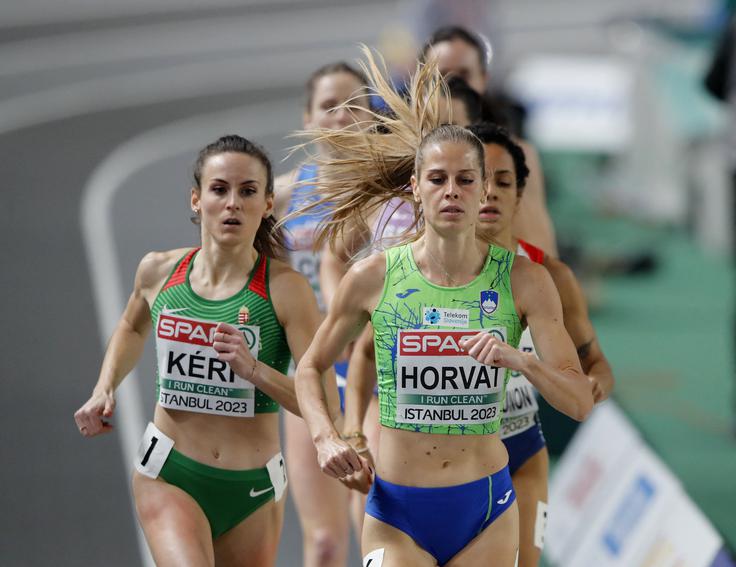 "V finalu je moj cilj medalja. V načrtu imam, da bom sledila favorizirani Hodgkinsonovi," je dejala Anita Horvat. | Foto: Reuters