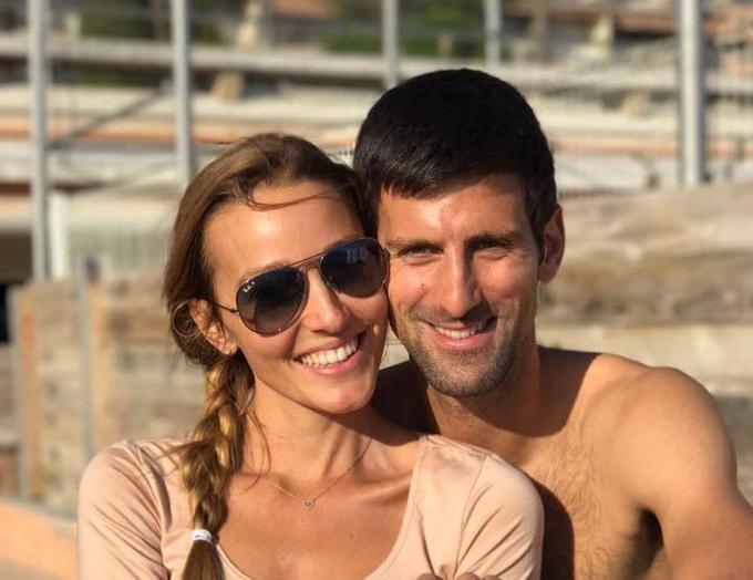Nekaj časa se je govorilo, da sta Novak in Jelena Đoković imela težave v razmerju. | Foto: Facebook