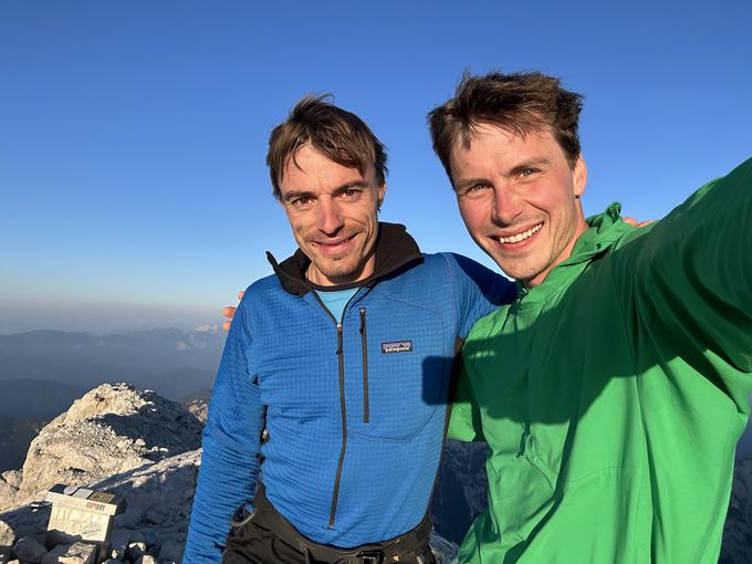 Luka Lindič in Luka Krajnc (oba AO PD Celje-Matica) sta prejela priznanja za posebne dosežke v alpinizmu. | Foto: Luka Lindič