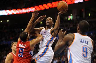 Pri Oklahomi blestel Durant