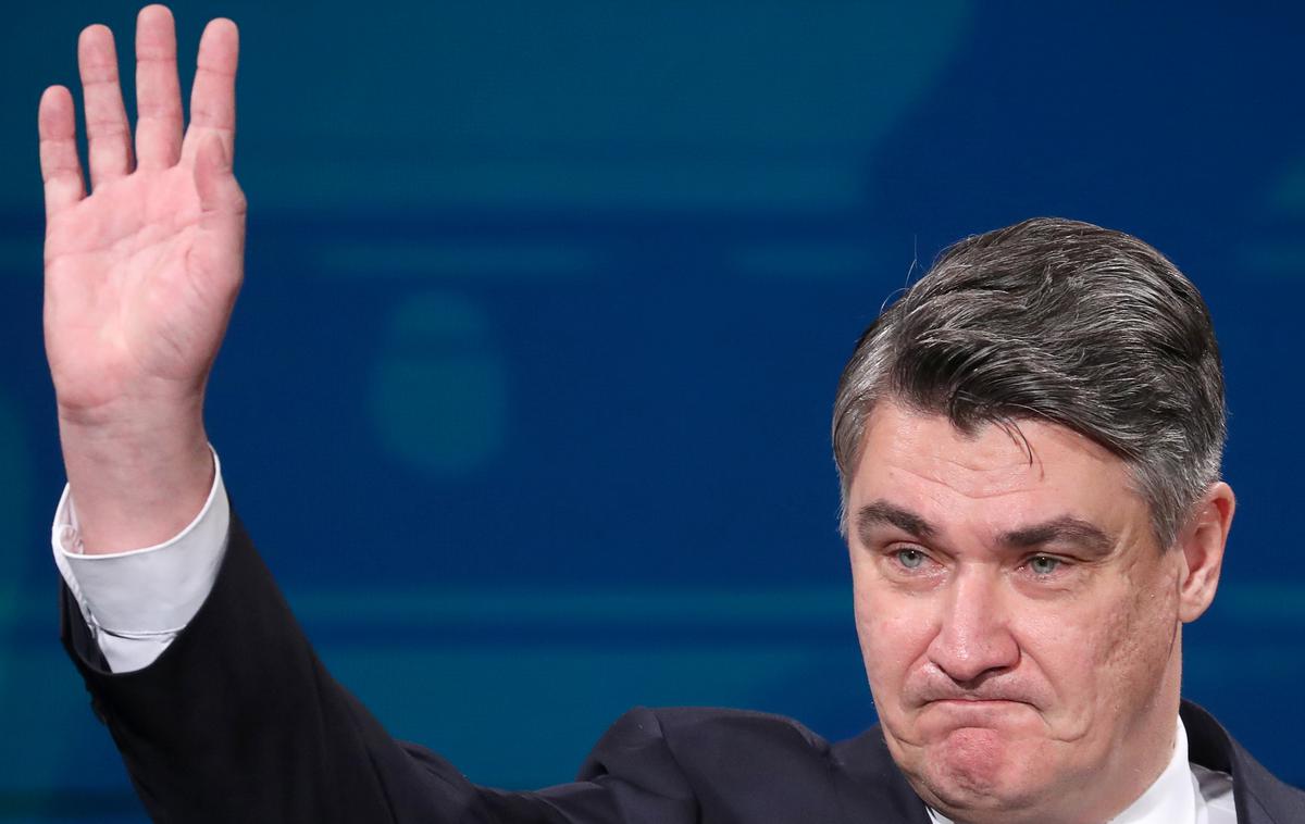Zoran Milanović, podporniki, volitve Hrvaška | Foto Reuters