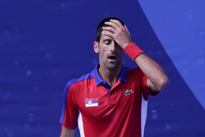 Olimpijska zgodba Novaka Đokovića se je končala v polfinalu iger.  | Foto: Guliverimage/Vladimir Fedorenko
