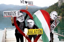 Protest na BSF: "Bled naj ne postane Balaton"