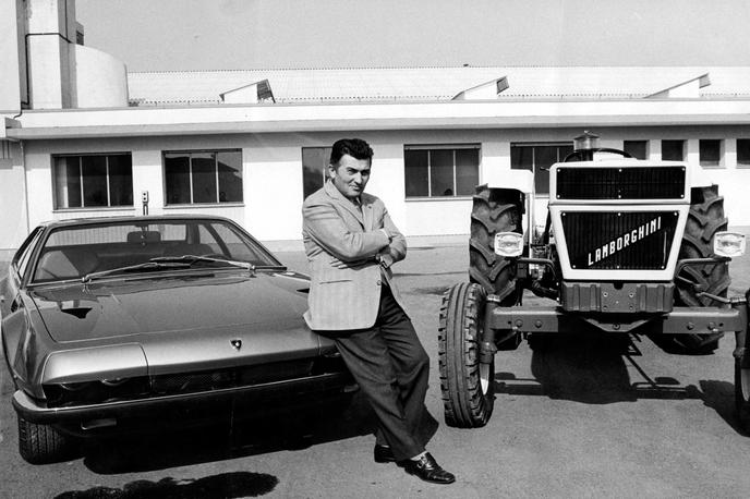 Ferruccio Lamborghini | Ferruccio Lamborghini je izdeloval tako avtomobile in pred tem tudi traktorje. | Foto Lamborghini