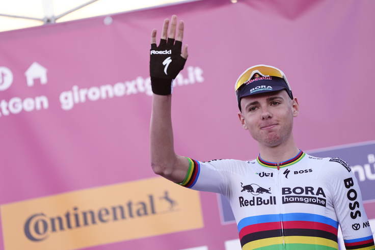 Eden glavnih favoritov za skupno zmago je Italijan Lorenzo Finn, ki se vrača po poškodbi, ki jo je staknil konec aprila na Dirki po Alpah. | Foto: LaPresse
