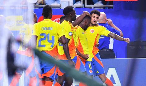 Kolumbija premagala Urugvaj in se v finalu Cope pridružila Argentini