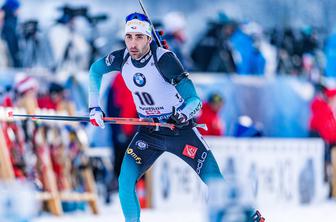 Natančni Fourcade do zmage, Fak kot edini Slovenec na zasledovanje