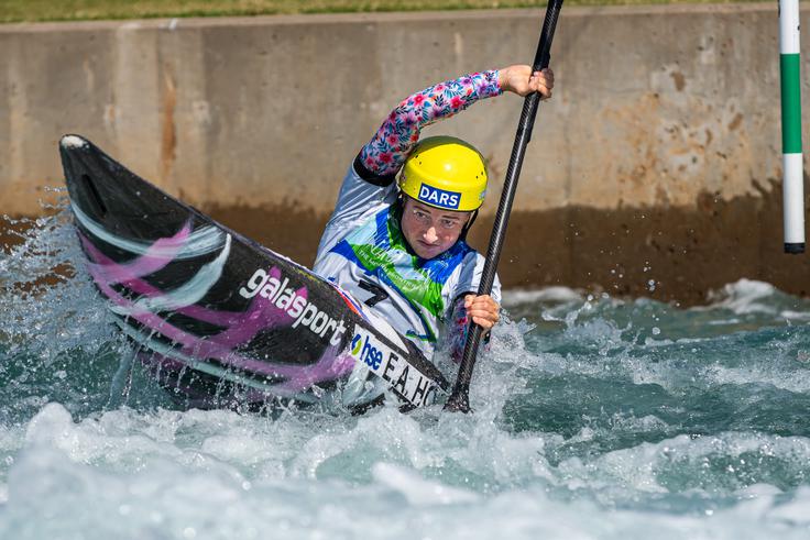Eva Alina Hočevar je bila razočarana. | Foto: Marc Hunt/Planet Canoe