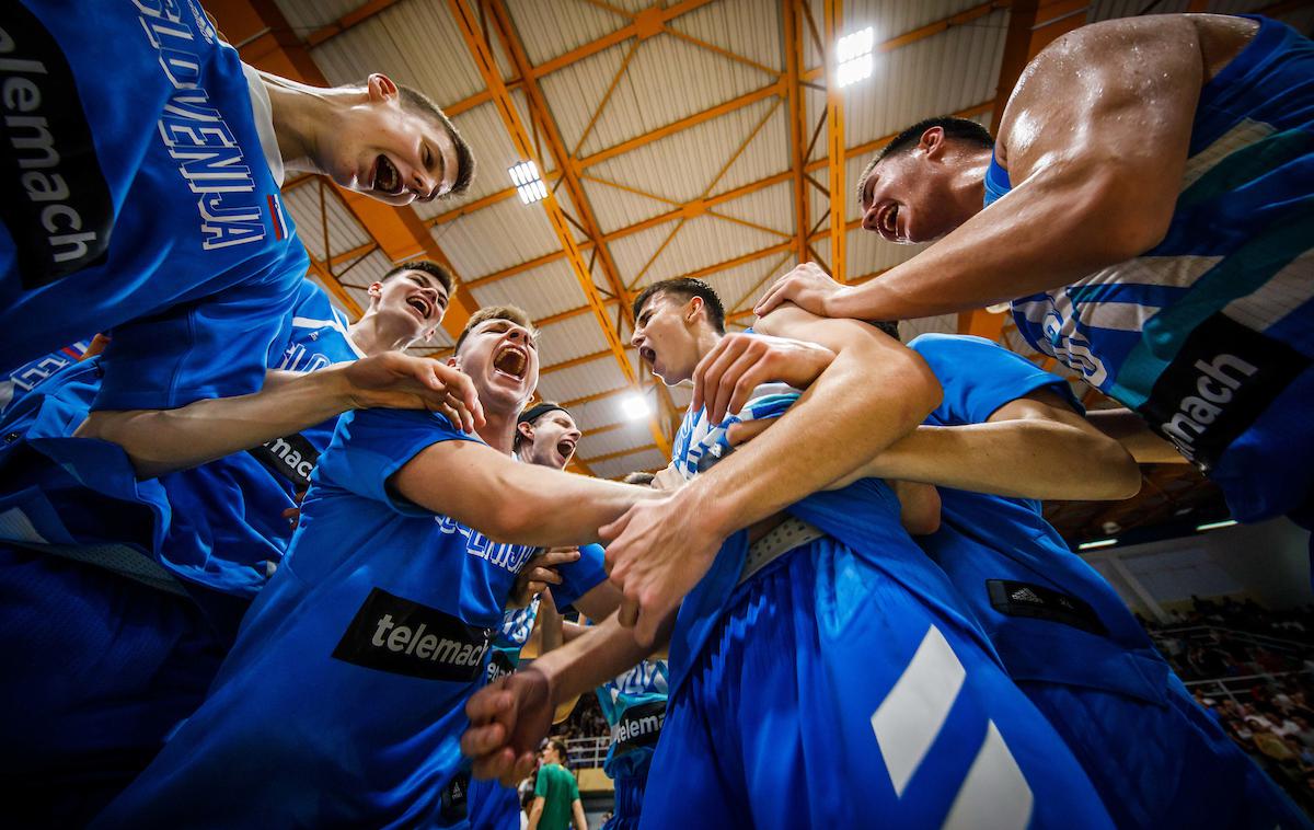 slovenska košarkarska reprezentanca U18 | Slovenski košakarji do 18 let so na lanskem EP osvojili bron. | Foto Vid Ponikvar/Sportida