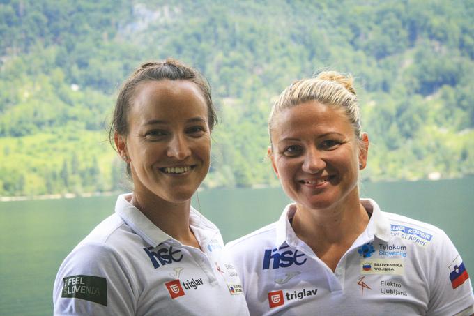 Anja Osterman vesla tudi v dvojcu z Špelo Ponomarenko Janić. | Foto: Boštjan Boh