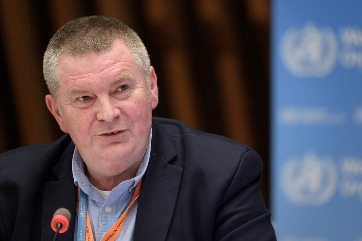Vodja programa za izredne zdravstvene razmere pri Svetovni zdravstveni organizaciji Michael Ryan. | Foto: Reuters