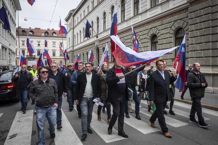 Protestni shod upokojencev. Pavle Rupar Upokojenci Protestni shod upokojencev. Pavle Rupar Upokojenci | Foto: Bojan Puhek