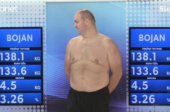 Bojan do danes izgubil že 43 kilogramov #video