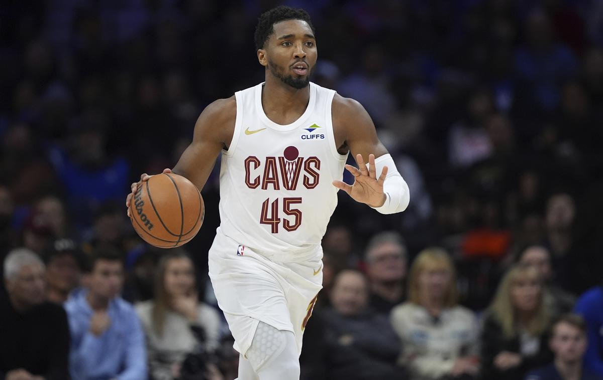 Donovan Mitchell Cleveland Cavaliers | Donovan Mitchell in soigralci v tej sezoni še niso izgubili. | Foto Guliverimage