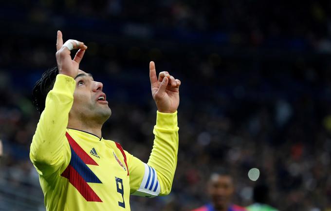 Radamel Falcao je zadnje svetovno prvenstvo izpustil zaradi poškodbe. Tokrat je zraven. | Foto: Reuters