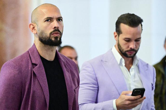 Andrew Tate, Tristan Tate | Kontroverzna brata Andrew in Tristan Tate sta spletna vplivneža, ki na družbenih omrežjih širita idejo o prevladi moških in sovraštvu do žensk.  | Foto Profimedia