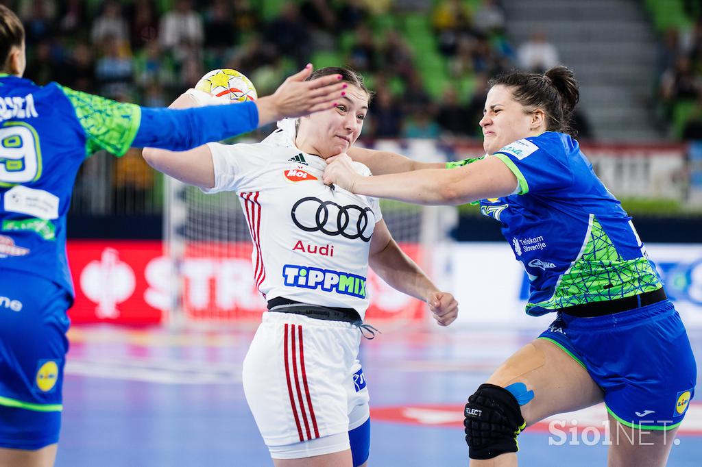 EHF Euro2022: Slovenija - Madžarska, slovenska ženska rokometna reprezentanca