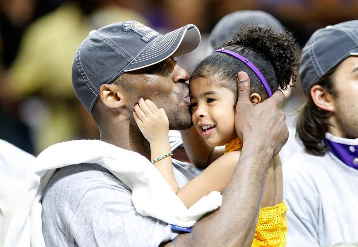 Kobe je bil zelo navezan na hčerko Gianno Bryant. | Foto: Getty Images