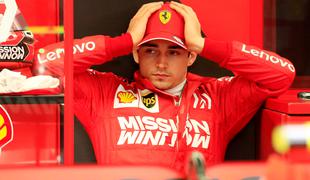 Leclercu prvi "pole" v karieri, v kvalifikacijah prevlada Ferrarija