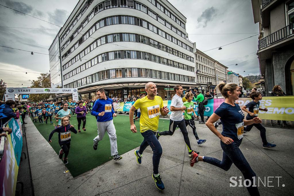 Fun tek, ljubljanski maraton 2018