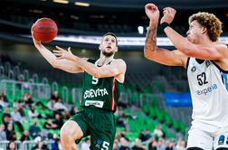 V živo: Cedevita Olimpija Nemcev ne spusti blizu