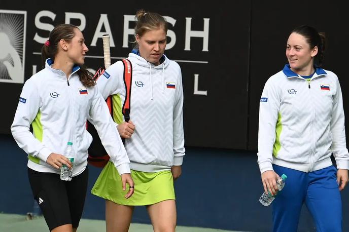 BJK_Indija | Kaja Juvan, Maša Zec Peškirič in Tamara Zidanšek | Foto Tenis Slovenija