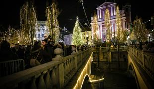 Do kdaj bodo v Ljubljani še gorele praznične luči?