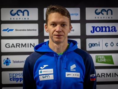 Lovro Mesec Košir za tri stotinke zgrešil polfinale