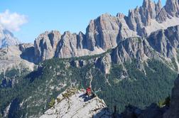 Nevarni Dolomiti: vrstijo se evakuacije pohodnikov