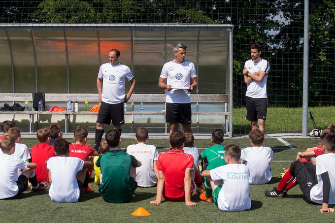 Po koncu igralske kariere se je veliko posvečal delu z mladimi. Zelo rad prenaša znanje in bogate izkušnje na mlajše rodove. | Foto: Urban Urbanc/Sportida