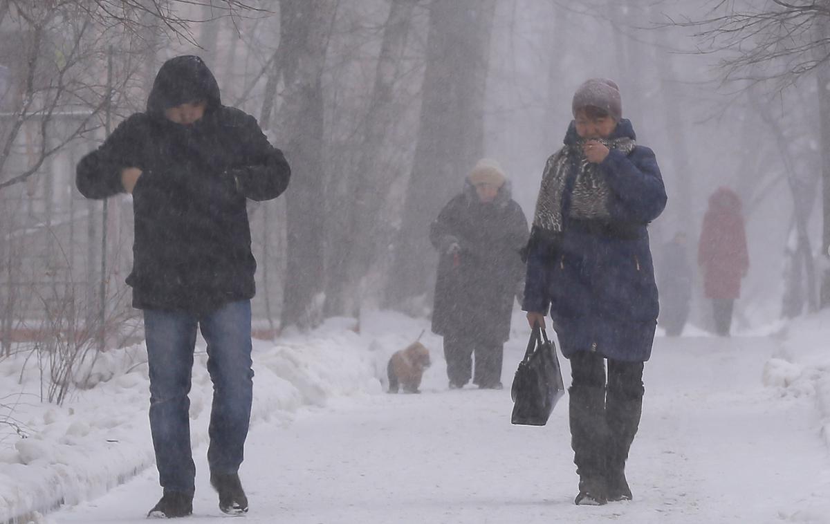 Moskva, sneg | Foto Reuters