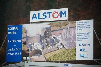 Alstom po podpisu poroštvene pogodbe ne bo nadaljeval z ustavljanjem del