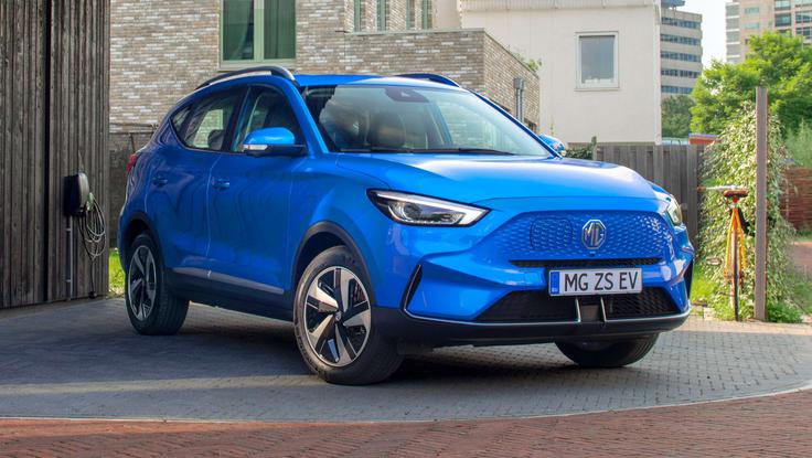 Prenovljeni MG ZS EV je pravzaprav postal prav všečen električni SUV. | Foto: 