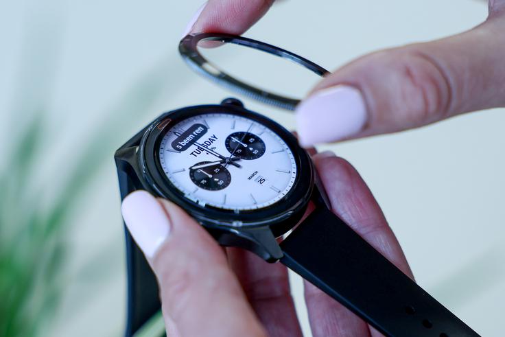 Posebnost pametne ure Xiaomi Watch S4 so izmenljivi obodi. | Foto: Ana Kovač