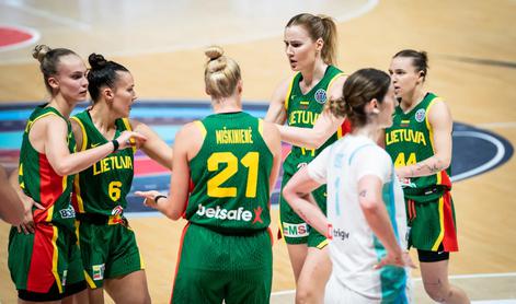 Slovenke prvenstvo odprle s porazom proti na papirju najlažjim tekmicam