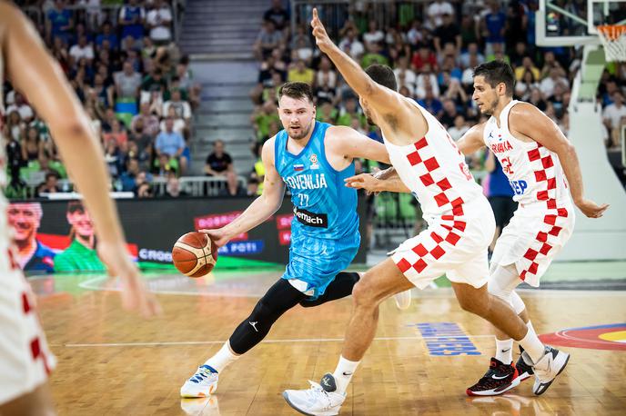 slovenska košarkarska reprezentanca : Hrvaška, Luka Dončić | Foto Vid Ponikvar/Sportida