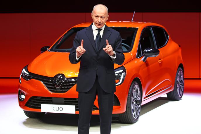 Renault vodstvo | Thierry Bollore pred novim renault cliom.  | Foto Reuters