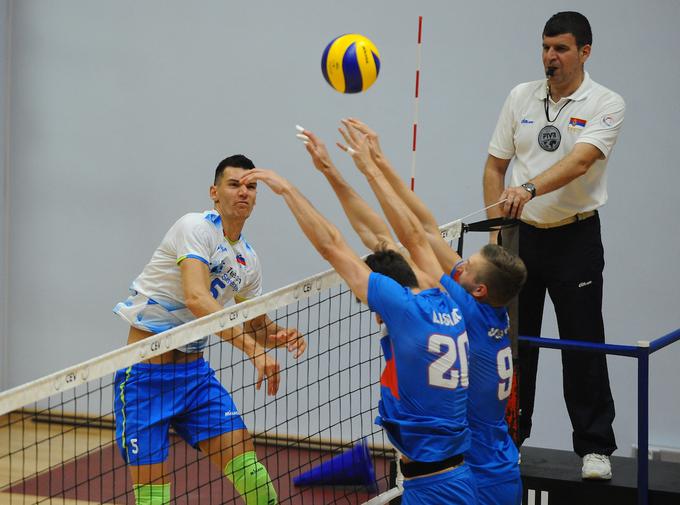 Šket je proti Srbom kljub veliko menjavam na dveh tekmah dosegel 36 točk. | Foto: Sportida