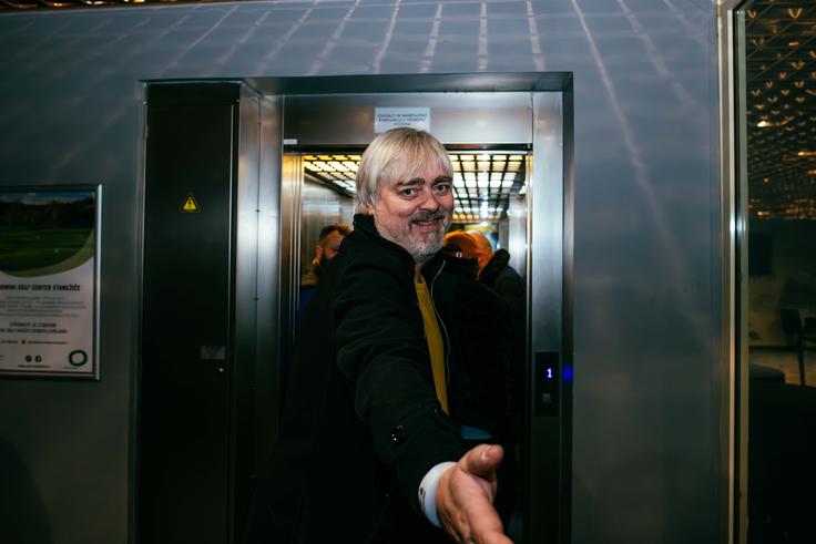 Igralec Marko Miladinović na koncertu Siddharte | Foto: Mediaspeed
