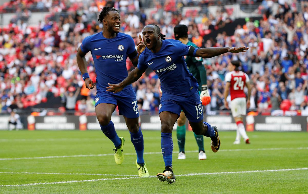 Victor Moses Arsenal Chelsea | Moses je pogodbo podpisal že pred dvema dnevoma po opravljenih zdravniških pregledih. | Foto Reuters