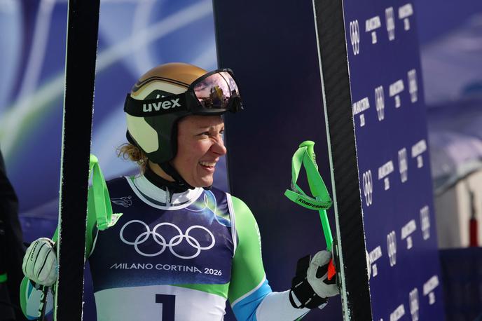 Ilka Štuhec | Ilka Štuhec je postavila najboljši čas, a je storila napako. | Foto Reuters