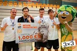 Morski konjički slavili na košarkarskem turnirju 3x3