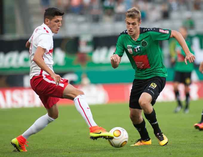 V drugi avstrijski ligi je do zdaj dosegel 37 golov. V tretji jih je zbral 29. | Foto: Sportida