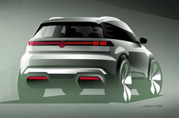 Uradno: Volkswagen s skicami napovedal nov mali SUV #foto
