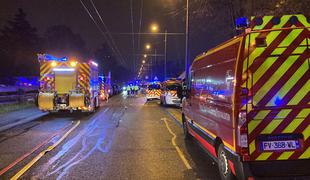Tragedija v Franciji: v požaru umrlo najmanj deset ljudi, med njimi pet otrok #foto