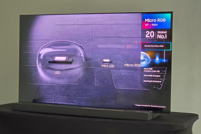Južnokorejci bodo za premijske televizorje letos stavili na Micro RGB in OLED