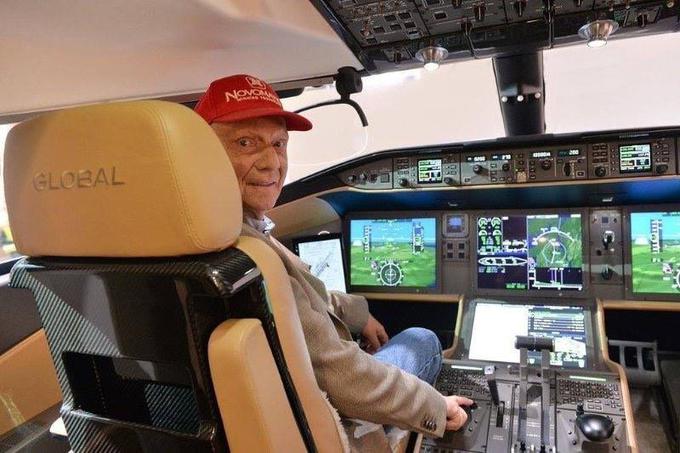 Niki Lauda bombardier global 7500 | Foto: Bombardier